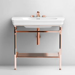 ArtCeram Civitas CIA005 77 ROSA ORO Металическая структура для раковины фото