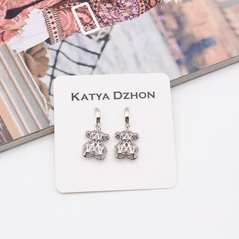 Серьги Katya Dzhon Bear №4