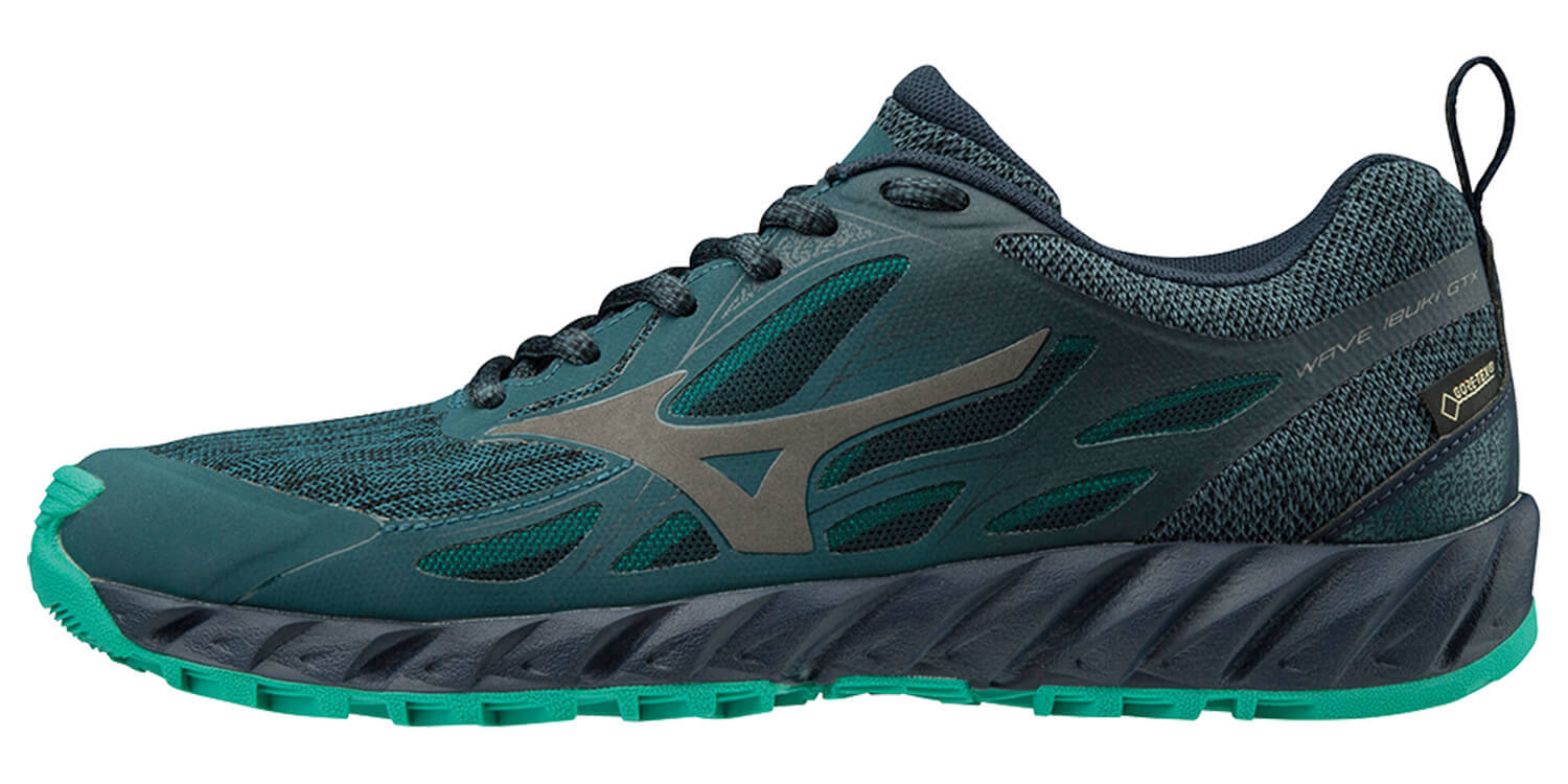 Mizuno Wave Ibuki GoreTex кроссовки беговые женские темно-бирюзовые - 5