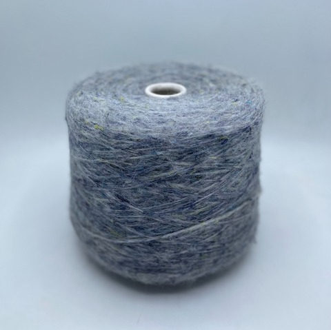 Бобинная пряжа (пр.Италия), art-Soffilo 330м/100гр. 43%Альпака 13%Меринос 35%Полиамид 9%Вискоза, цвет-Серый,неоднотонный(1057) арт.25168