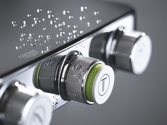 Душевая система с термостатом для настенного монтажа, GROHE Euphoria SmartControl System 310 Duo, хром, (26507000)