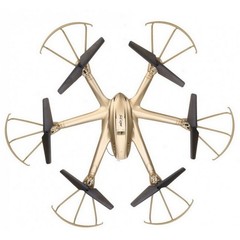 Радиоуправляемый квадрокоптер с барометром MJX X601H-G (золотой) FPV 2.4G - X601H-G