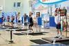 Помост для гиревого спорта 1.5х1.5х0.12м рез. Амортизатор 1х1х0.02м.