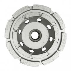 Двухрядная шлифовальная чашка по свежему бетону ST-2-Abrasive