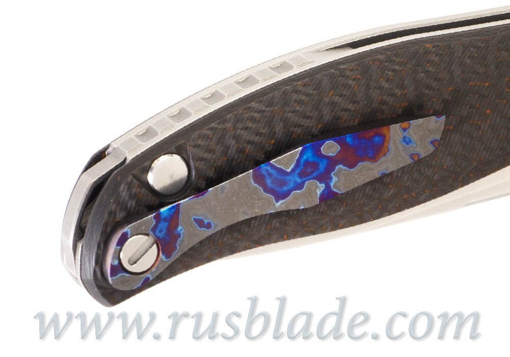 Shirogorov F3 Timascus clip Exclusive