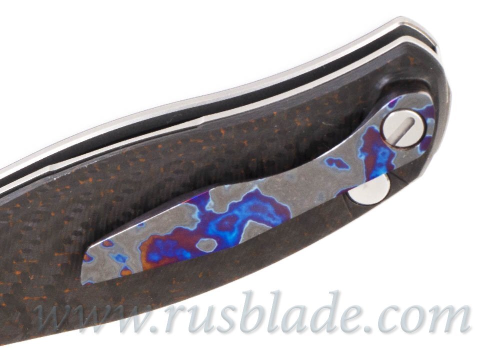 Shirogorov F3 Timascus clip Exclusive - фотография 