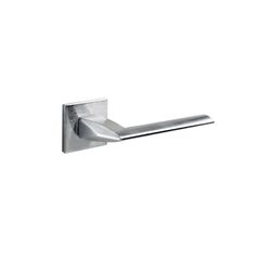 Дверная ручка Fimet for Рrofil Doors Pura на розетке 213 хром матовый