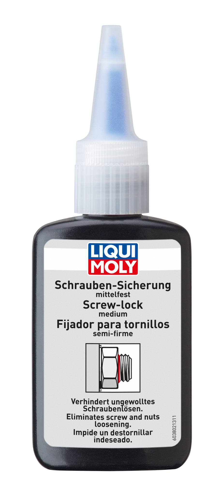 Средство для фиксации винтов (средней фиксации) Liquimoly Schrauben-Sicherung mittelfest 50мл