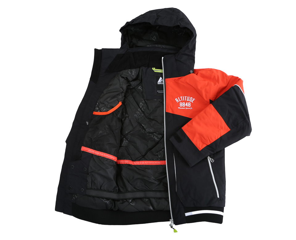 Детская горнолыжная куртка 8848 Altitude Meganova (black) - 3