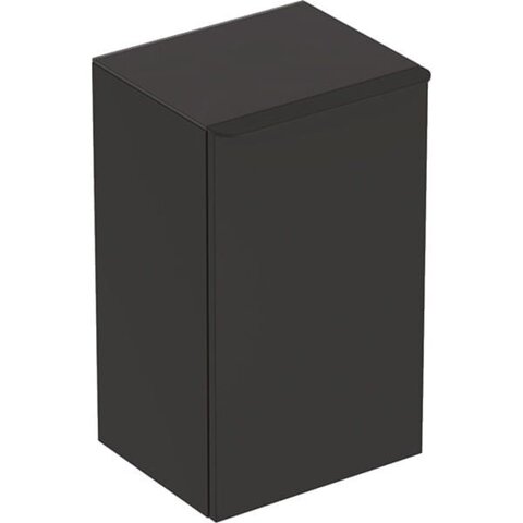 Geberit Smyle Square 500.360.JK.1 Шкафчик с одной дверцей, 36x60x32.6см, Темно-серый / Матовое покрытие