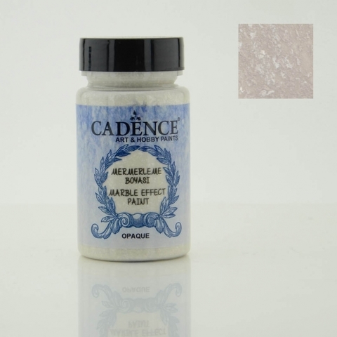 краска с эффектом мрамора 90 мл , цвет 023 хром, cadence
