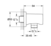 GROHE 27057DC0 Шланговое подсоединение