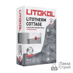 Штукатурно-клеевая смесь Litokol Коттедж 25 кг