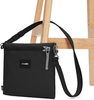 Картинка сумка для документов Pacsafe GO crossbody pouch черная смола - 5