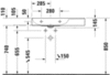 Duravit DuraSquare 2348800044 Раковина мебельная