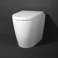 BelBagno Marino BB105CBR Унитаз приставной безободковый, P-trap, цвет: белый фото
