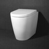 BelBagno Marino BB105CBR Унитаз приставной безободковый, P-trap, цвет: белый