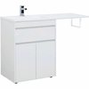Aquanet Токио 239215 Тумба с раковиной, цвет: белый