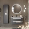 Cezares ECO-750-2C-SO-GR-P Тумба под раковину, цвет: графит
