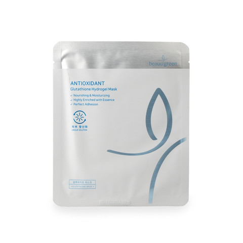 Гидрогелевая маска для лица от отеков Antioxidant Glutathione Hydrogel Mask