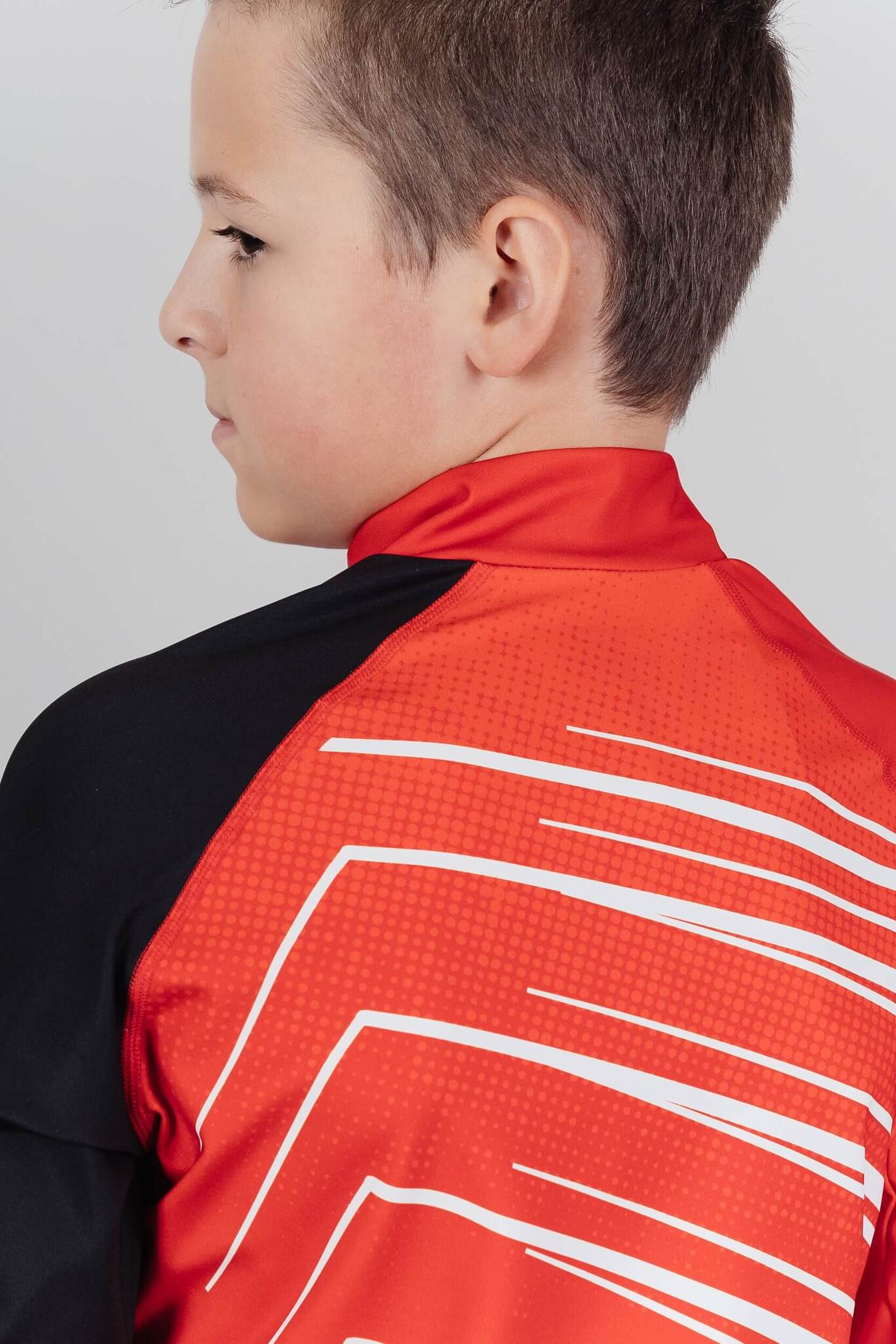 Детский и подростковый лыжный гоночный костюм Nordski Jr Pro red-black - 9