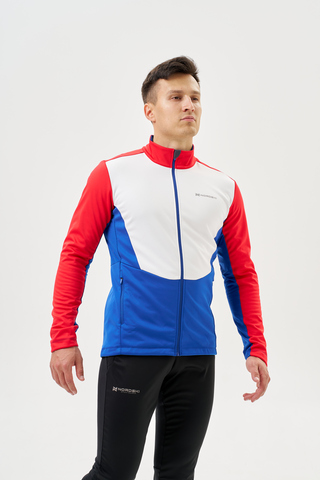 Мужская тренировочная лыжная куртка Nordski Advance patriot