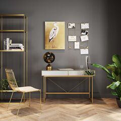 Стол письменный Soran Gold 120x50 см