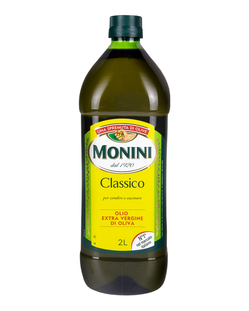 Масло оливковое Monini Экстра Вирджин Классико 2 л, пластик