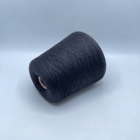 Zegna Baruffa, Cashwool, 2/48 2400м, 100%меринос, Темно-серый с голубым оттенком(537/15/964), 42061
