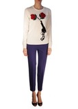Брюки из шерсти MOSCHINO CHEAP AND CHIC