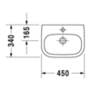 Duravit D-Code 7054500002 Раковина