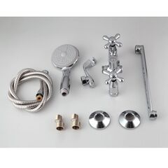 Смеситель для ванны, Frap, с кран-буксой, хром, F2225