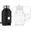 Измельчитель пищевой Bone Crusher BC910