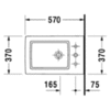 Duravit Vero 2240100030 Биде напольное