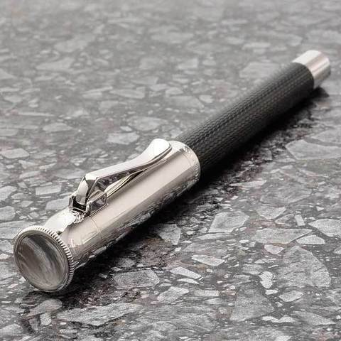 Ручка перьевая Graf von Faber-Castell Guilloche Ciselé Black, F (146541)
