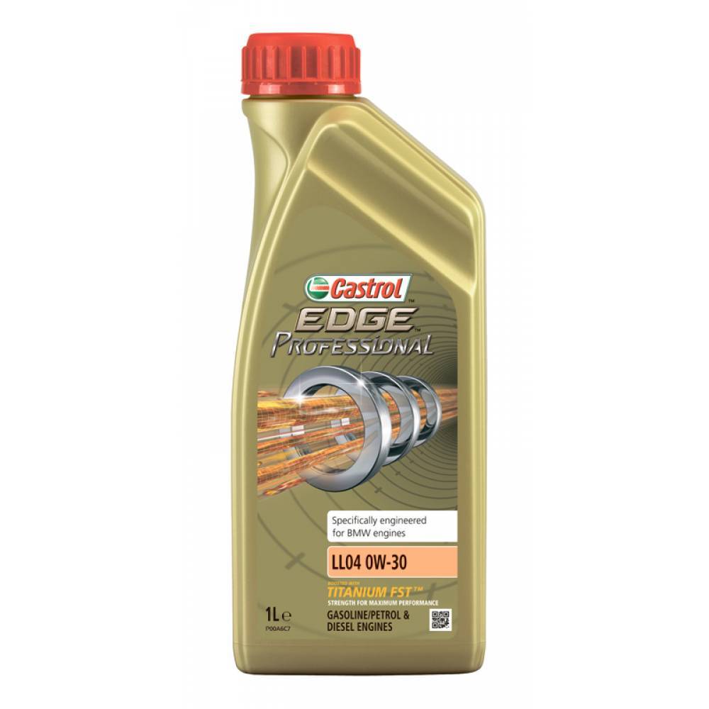 Castrol Edge Professional 0W30 LL04 Синтетическое моторное масло для BMW