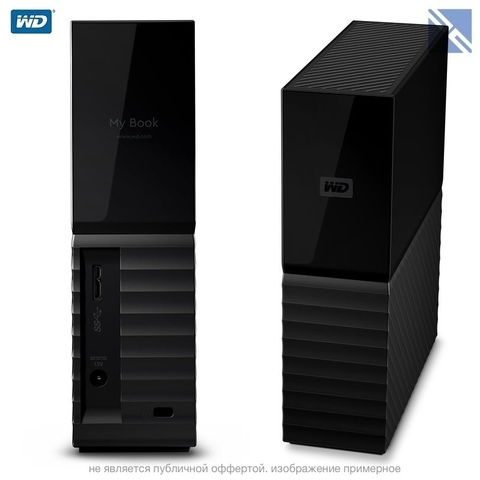 Внешний жесткий диск HDD WD 18TB My Book Desktop USB 3.0 External Hard Drive 3,5