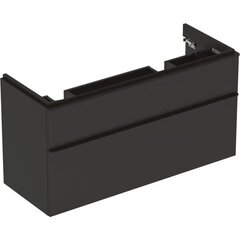 Geberit Smyle Square 500.356.JK.1 Тумба под раковину 118.4x61.7x47см, Темно-серый / Матовое покрытие фото