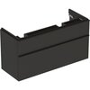 Geberit Smyle Square 500.356.JK.1 Тумба под раковину 118.4x61.7x47см, Темно-серый / Матовое покрытие