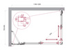 BelBagno Luce LUCE-AH-21-120/80-C-CR Душевой уголок, 120x80, цвет: хром
