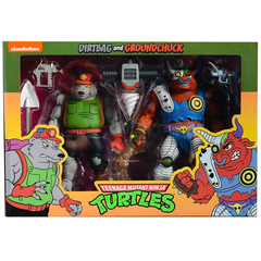Коллекционная фигурка NECA TMNT: Dirtbag and Groundchuck (2-Pack)