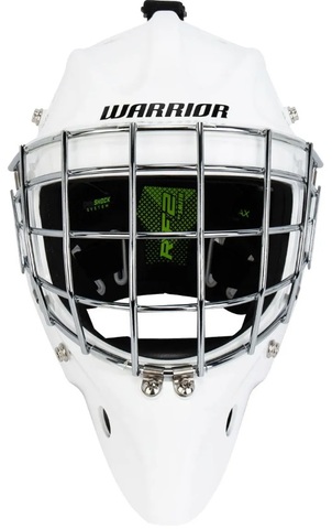 Шлем вратарский WARRIOR F2 E JR белый