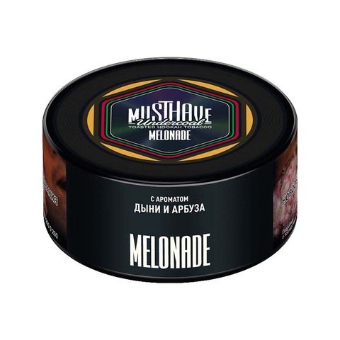 Табак для кальяна Must Have Undercoal 25гр - Melonade с ароматом Дыни, Арбуза и Барбариса
