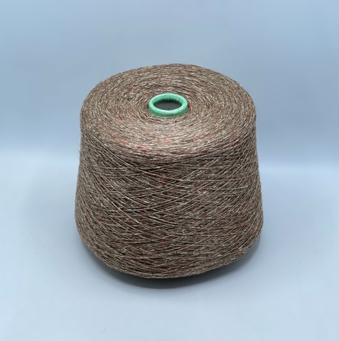 Filcom, Tibet tweed 2/11 550м. 50%Як, 50%Шелк, Пшеница,твид(130), 42085