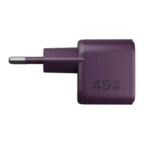Сетевое зарядное устройство Magssory Nano 45W GaN бордовый