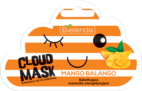 CLOUD MASK энергизирующая кислородная маска Mango Balango 6g