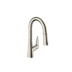 Hansgrohe Talis M51 72815800 Смеситель для кухни с выдвижным изливом и лейкой фото