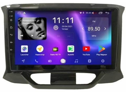 Магнитола Teyes CC3 для Lada Xray (2016+) Android 10 QLED DSP 4G модель CC3(CB3333)