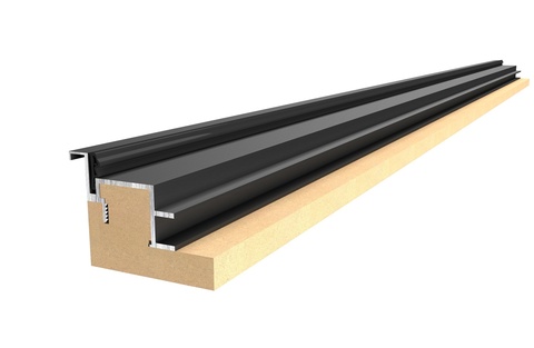 Коробка с уплотнителем Filomuro Black REVERS 50х60х2350 для полотна 2200 притвор 43 (2,5шт)