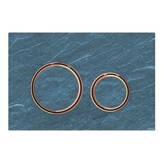 Geberit Sigma 115.650.JM.1 Смывная клавиша, для двойного смыва, цвет металлический красное золото: красное золото, сланец Mustang фото